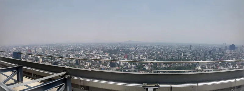 Vista panorámica desde la Torre Reforma BBVA